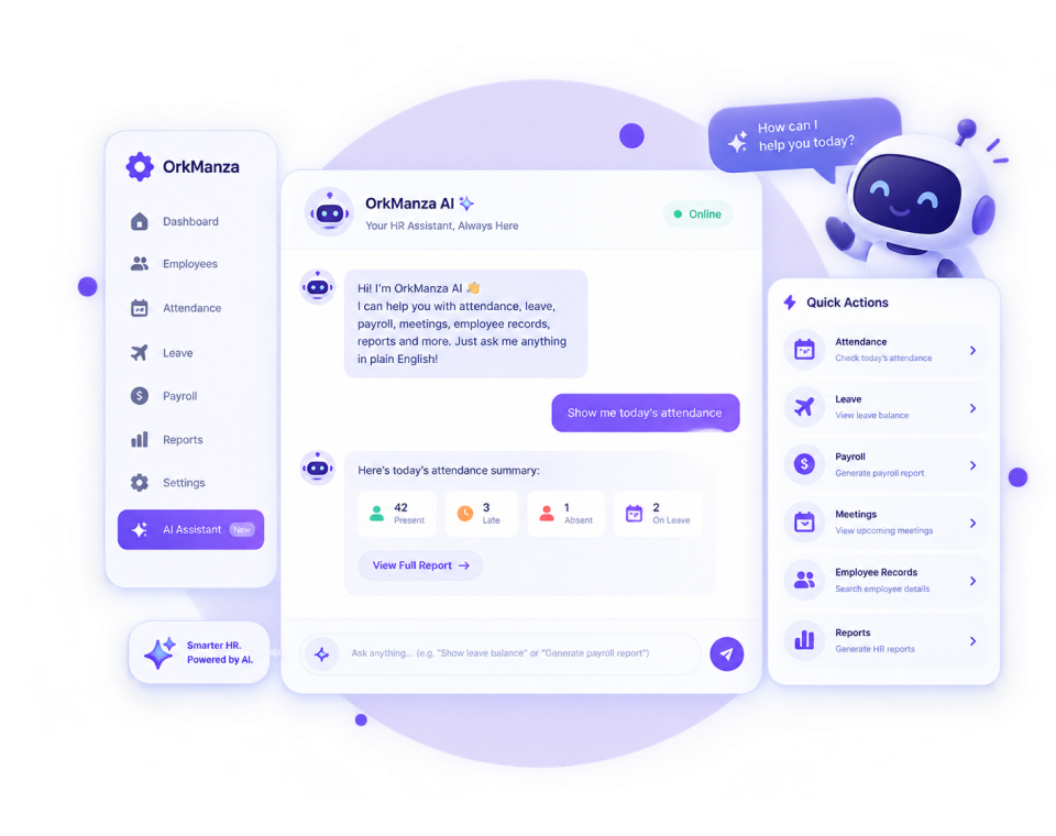 OrkManza AI – Your Entire HR Powered by Artificial Intelligence