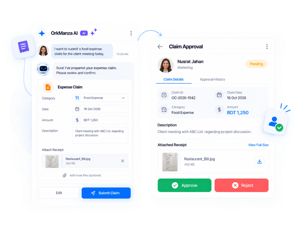 Smart Expense Claim Approval & Authorization Workflow