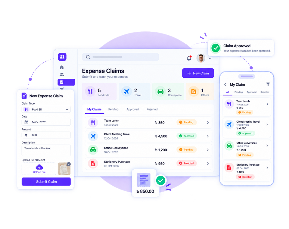 Employee Claim Management Software in Bangladesh
